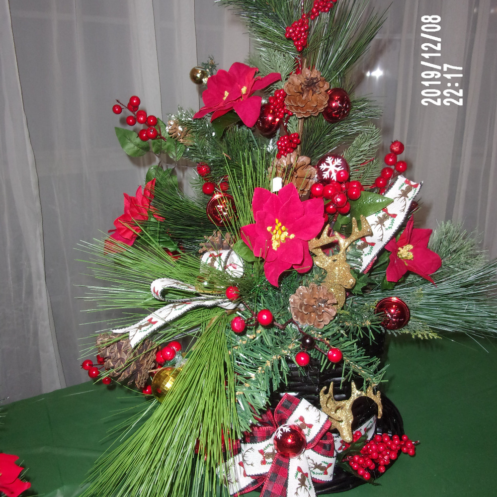 Snowman Hat Centerpiece